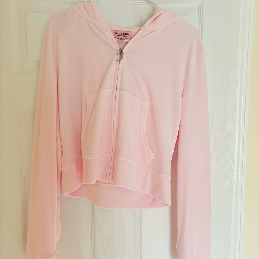 Juicy Couture Light Pink Hoodie AND Pants!!
